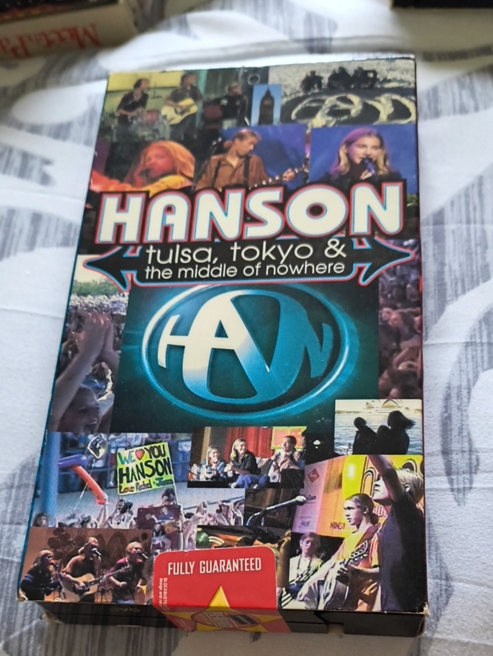 Hanson Tulsa, Tokyo & Middle of Nowhere VHS | Sealed